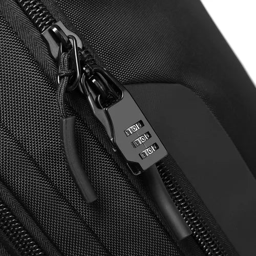 BANGE Expandable 55L Travel Backpack - Anti-Theft & Waterproof