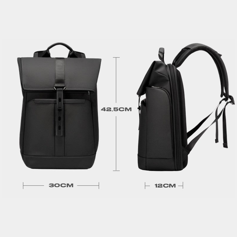 Nexus Anti-Theft Backpack with Waterproof Protection - Black