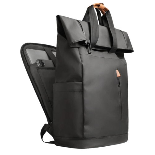 TitanPack Anti-Theft Laptop Backpack With USB - Black