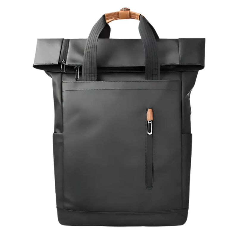 TitanPack Anti-Theft Laptop Backpack With USB - Black