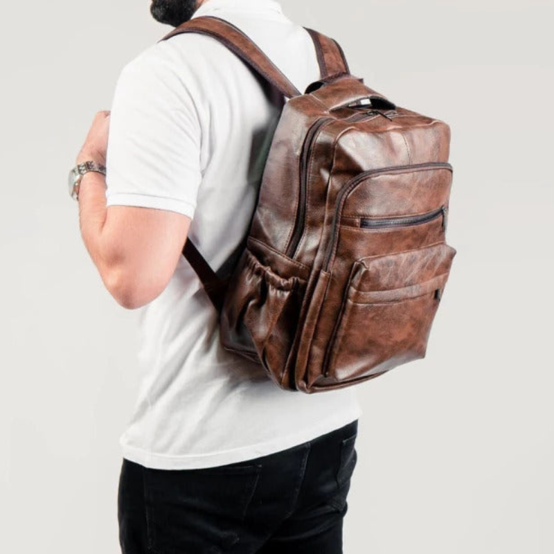 Urban Pro – Executive Leather Backpack