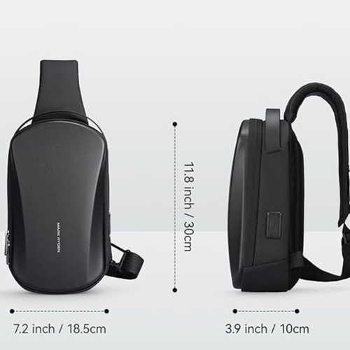 Mark Ryden Arc Mini Waterproof Crossbody Bag with USB Port