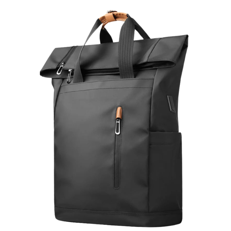 TitanPack Anti-Theft Laptop Backpack With USB - Black