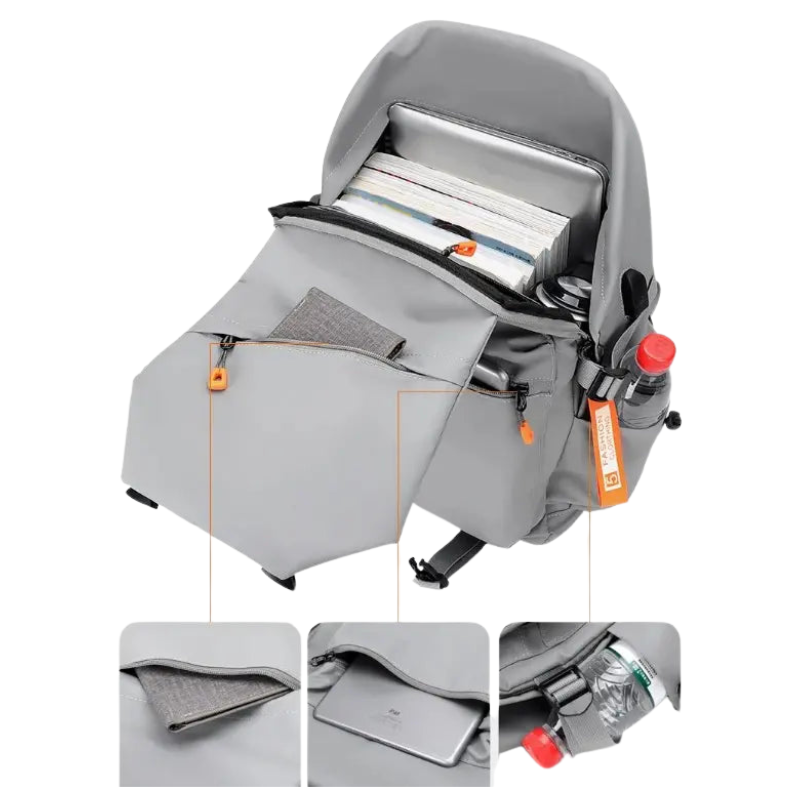 UrbanCore Pro – Anti-Theft Laptop Backpack with USB Port