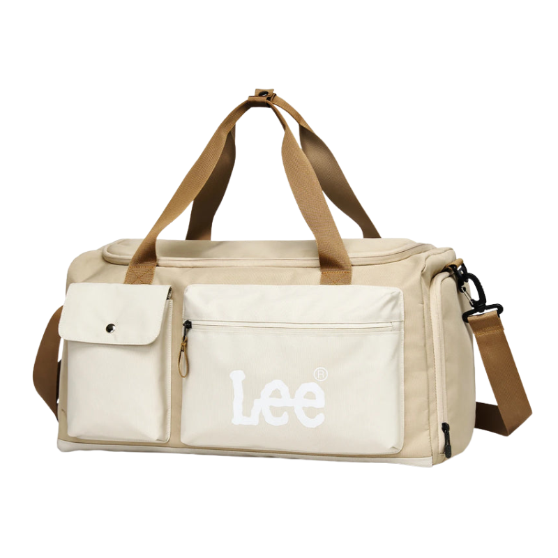LEE Waterproof Travel Duffel Bag with Shoe Compartment
