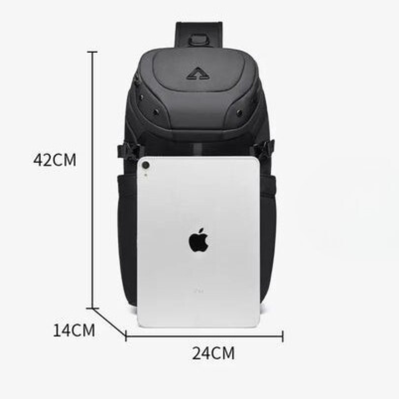 Ozuko Anti-Theft Waterproof Crossbody Bag with USB Charging