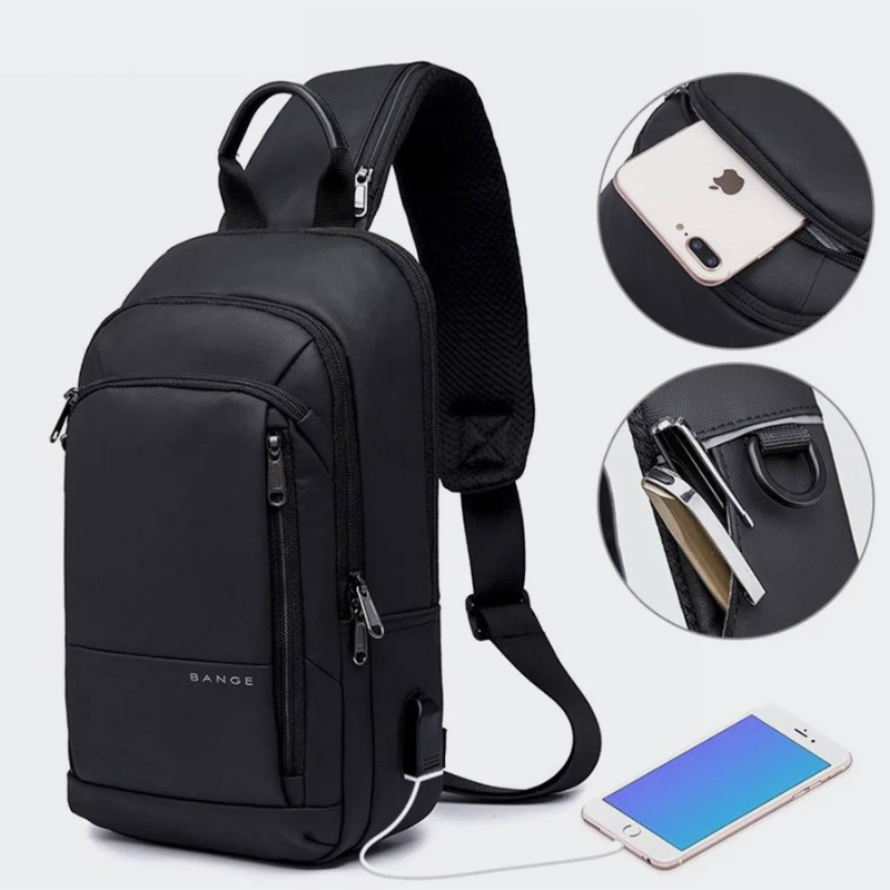 Bange Crossbody Bags with USB Charging