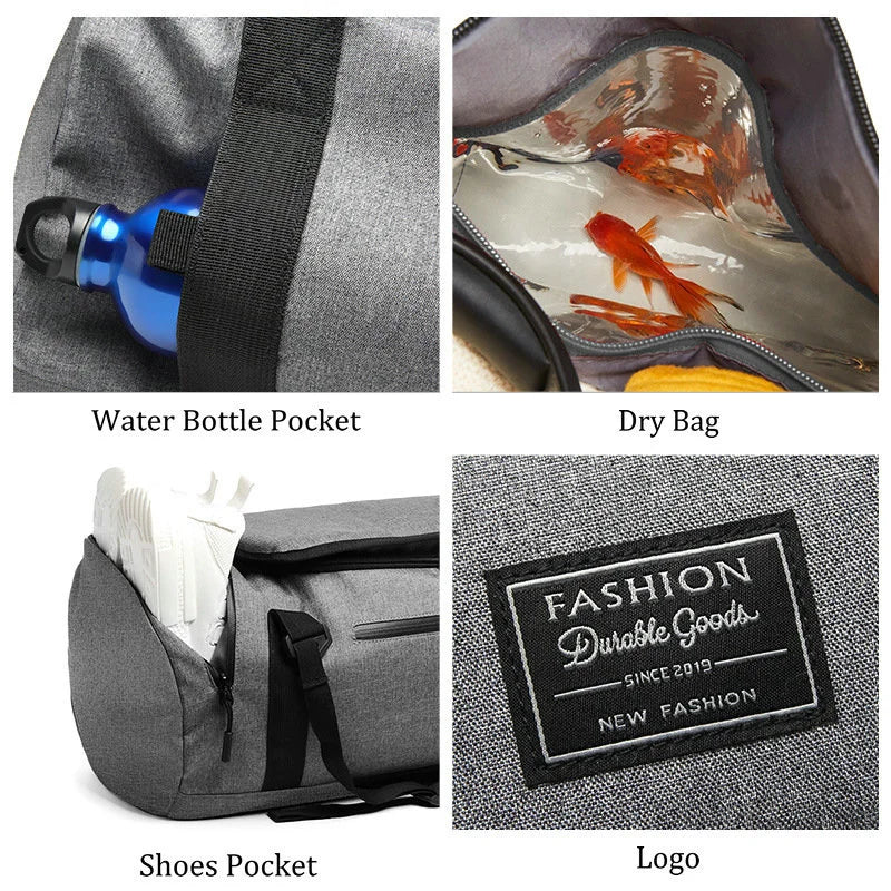 Ultimate Travel Sports Bag With Shoes Pocket