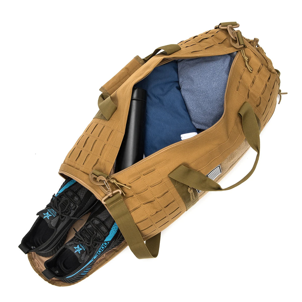 40L Tactical Travel Handbag – Waterproof & Versatile
