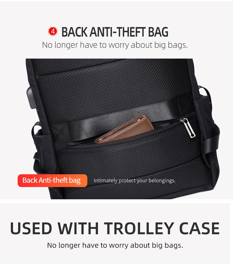 Heroic Knight Waterproof Backpack - USB Charging Port