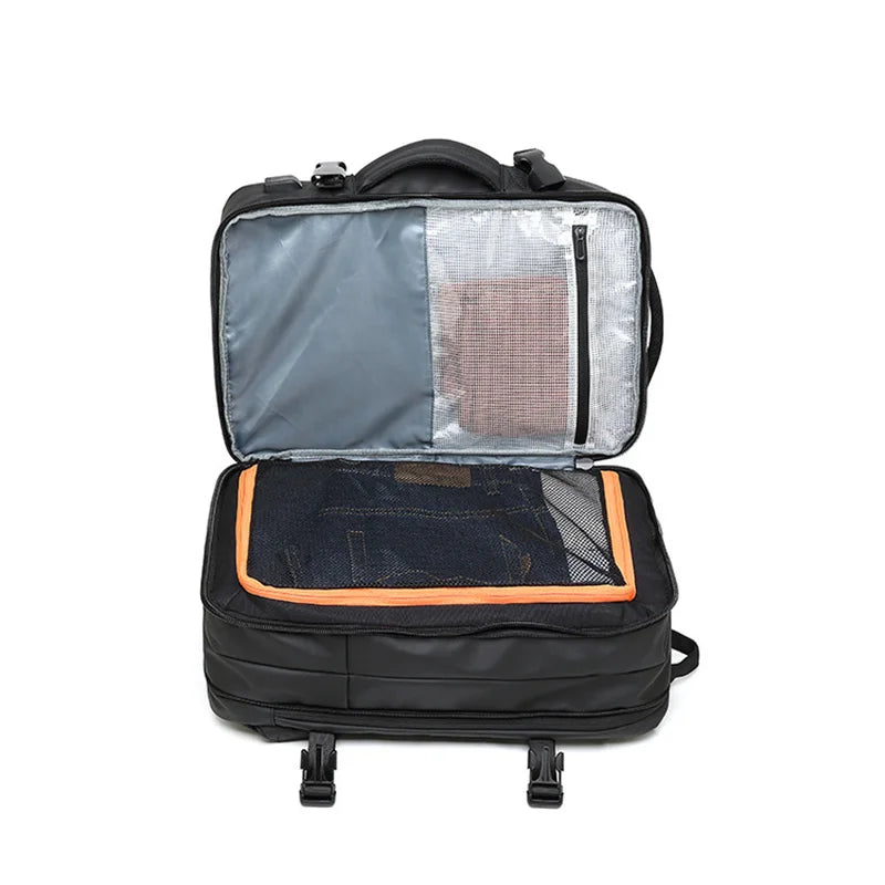 TravelCharge – Travel Backpack with USB Charger - Black