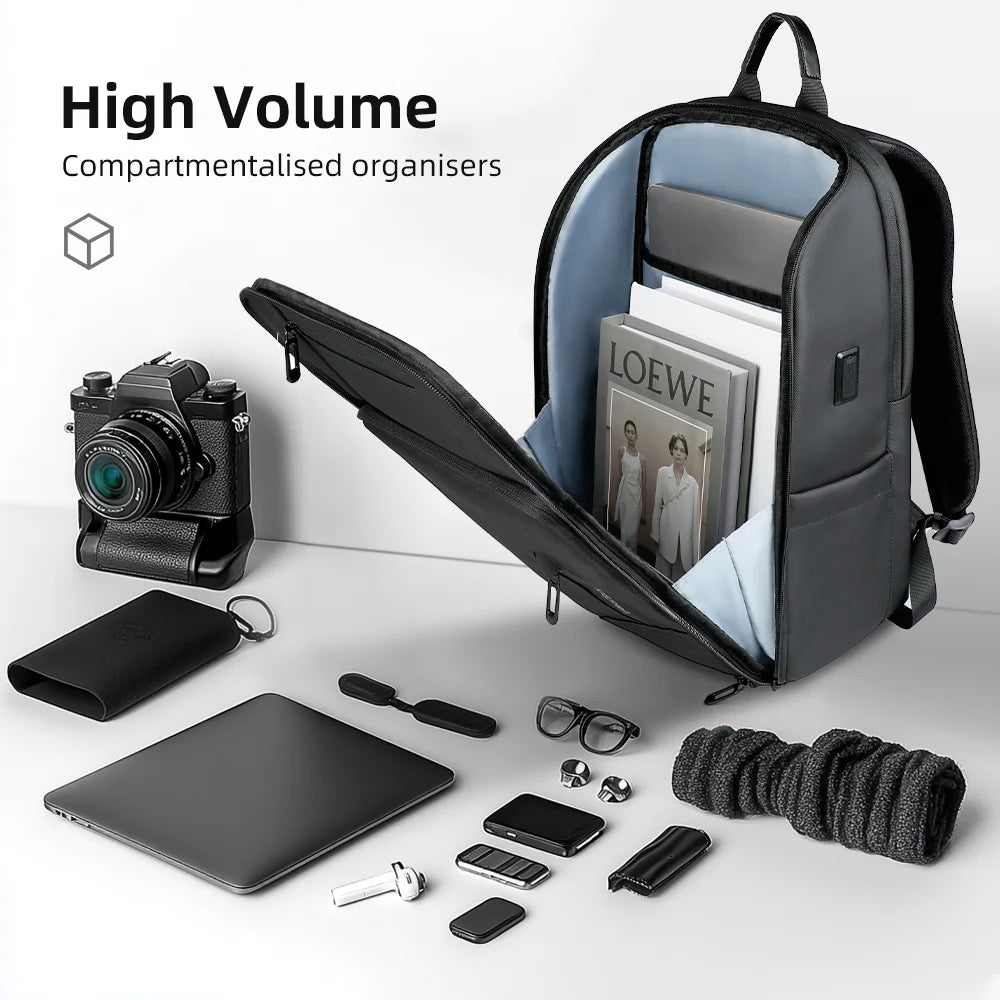 Hcan Kcan Waterproof Business Laptop Backpack