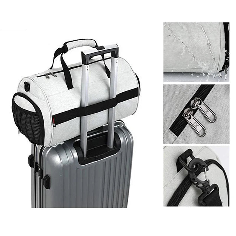 Inoxto Ultimate Gym Bag with Wet/Dry Compartments