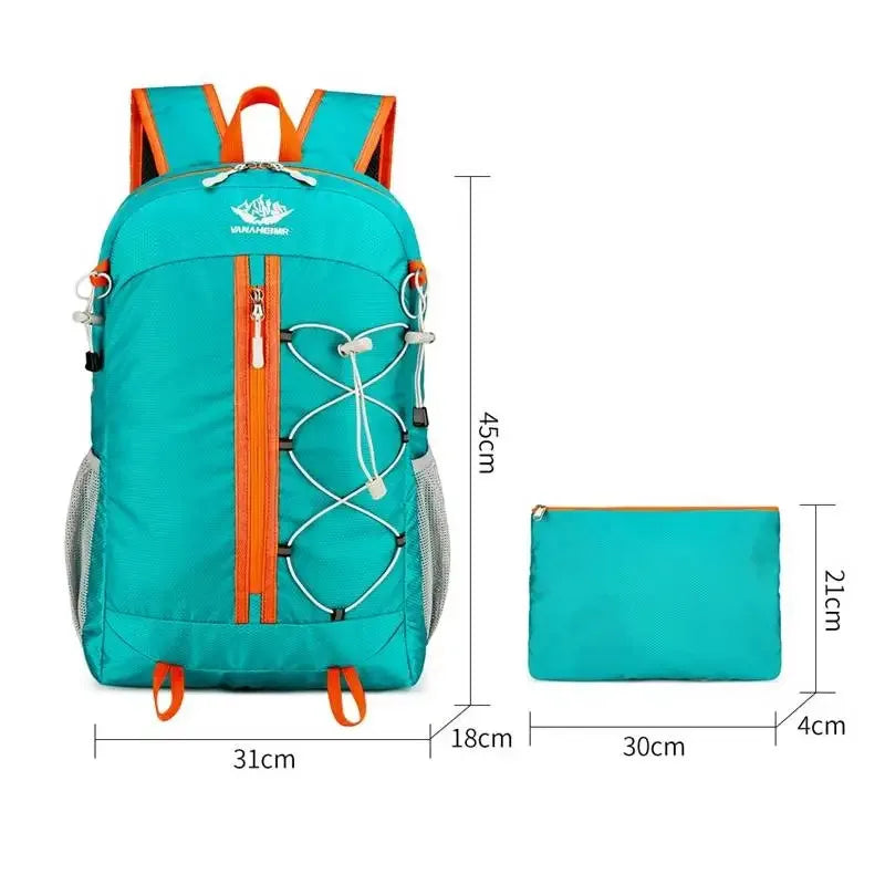 Ultra-light Foldable Travel Backpack with Breathable Straps