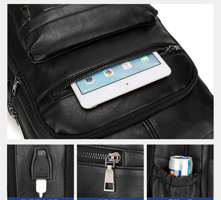 Urban Pro – Executive Leather Backpack