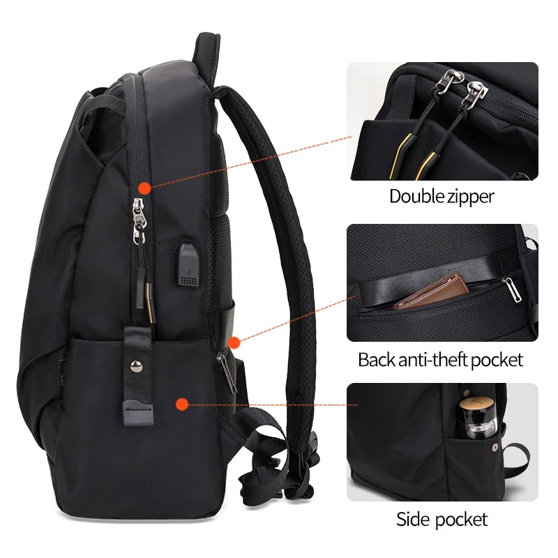Heroic Knight Waterproof Backpack - USB Charging Port