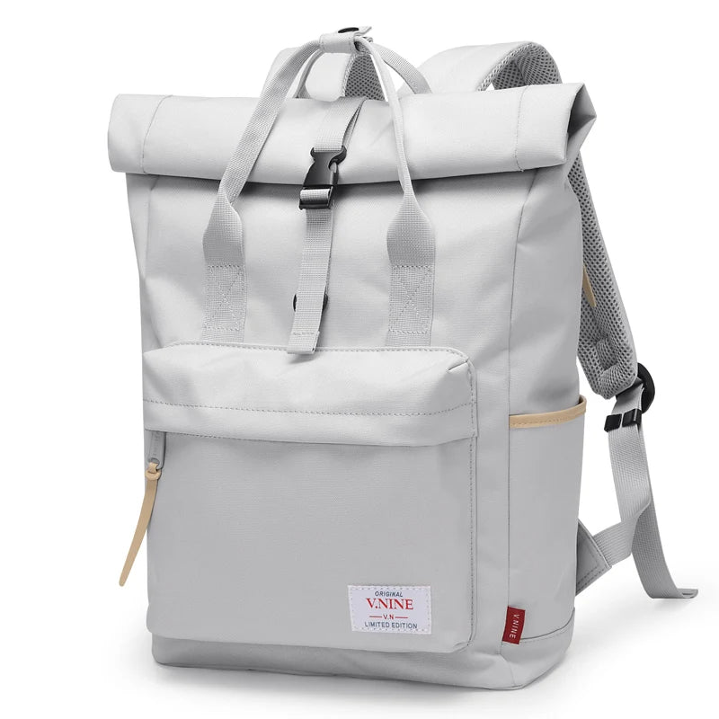 V.NINE Expandable Waterproof Laptop Backpack