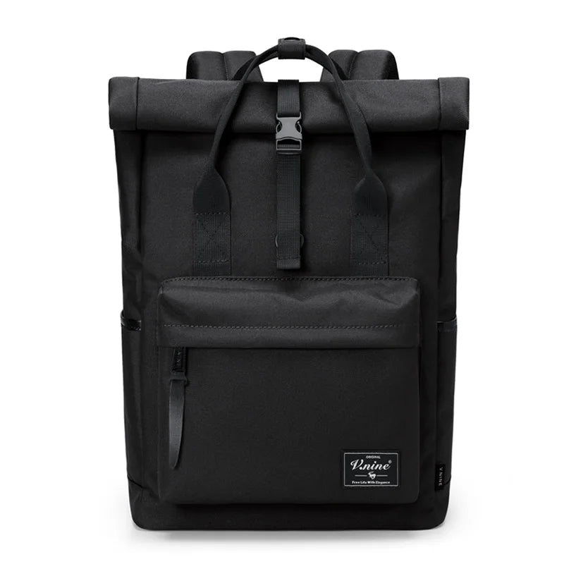 V.NINE Expandable Waterproof Laptop Backpack