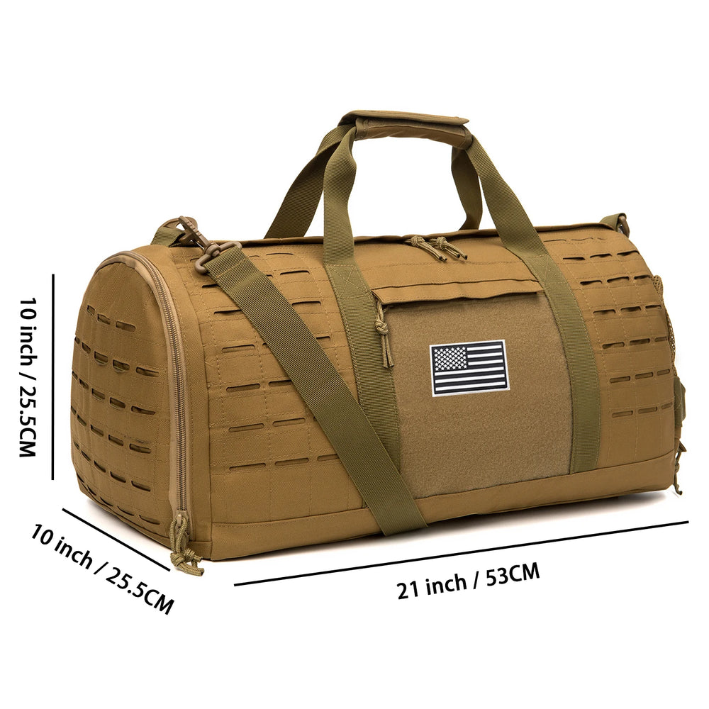 40L Tactical Travel Handbag – Waterproof & Versatile