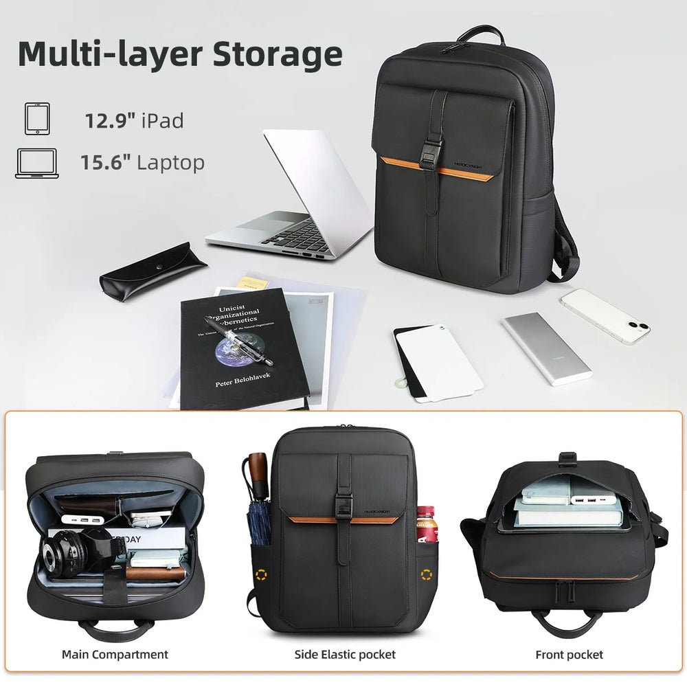 HcanKcan Waterproof Business Laptop Backpack