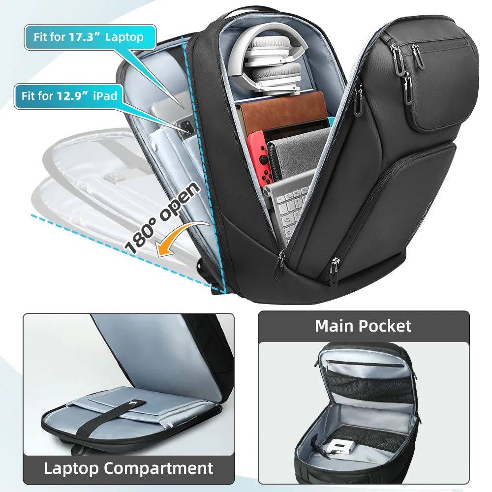 Heroic Knight — Laptop Backpack with USB Charging Port