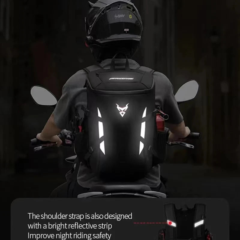 Moto Centric Waterproof Motorcycle Backpack 28L