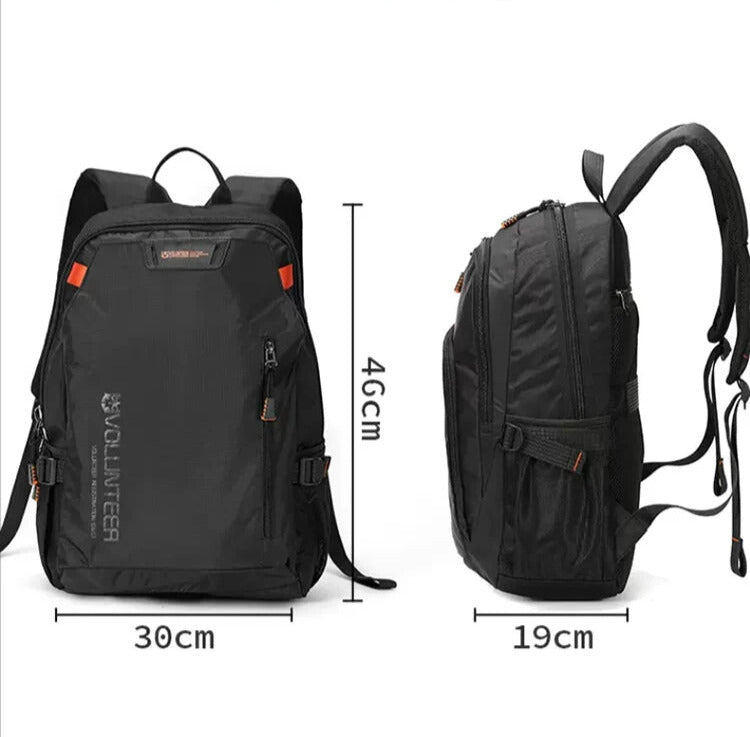 VOLUNTEER Waterproof Oxford Travel Laptop Backpack
