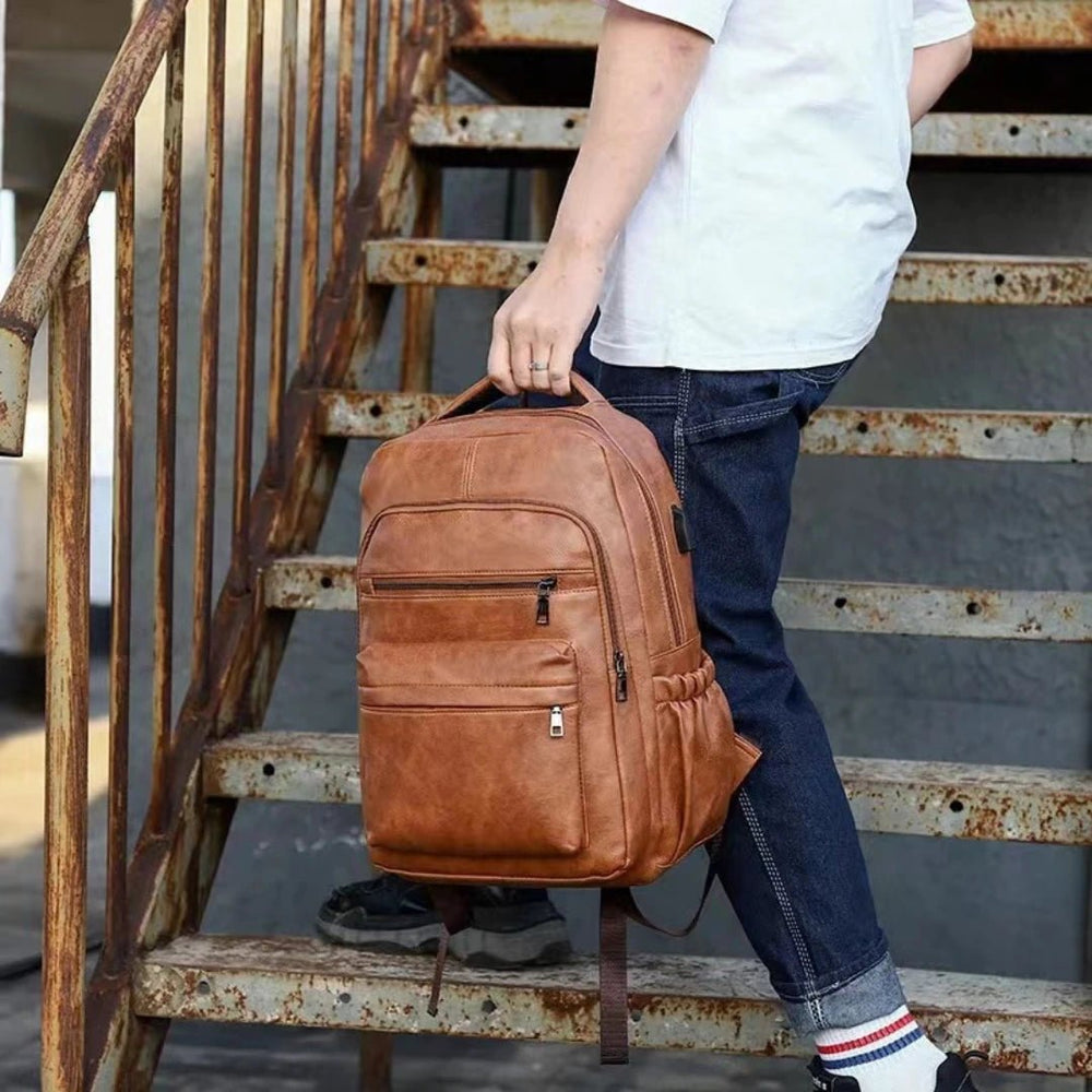 Urban Pro – Executive Leather Backpack