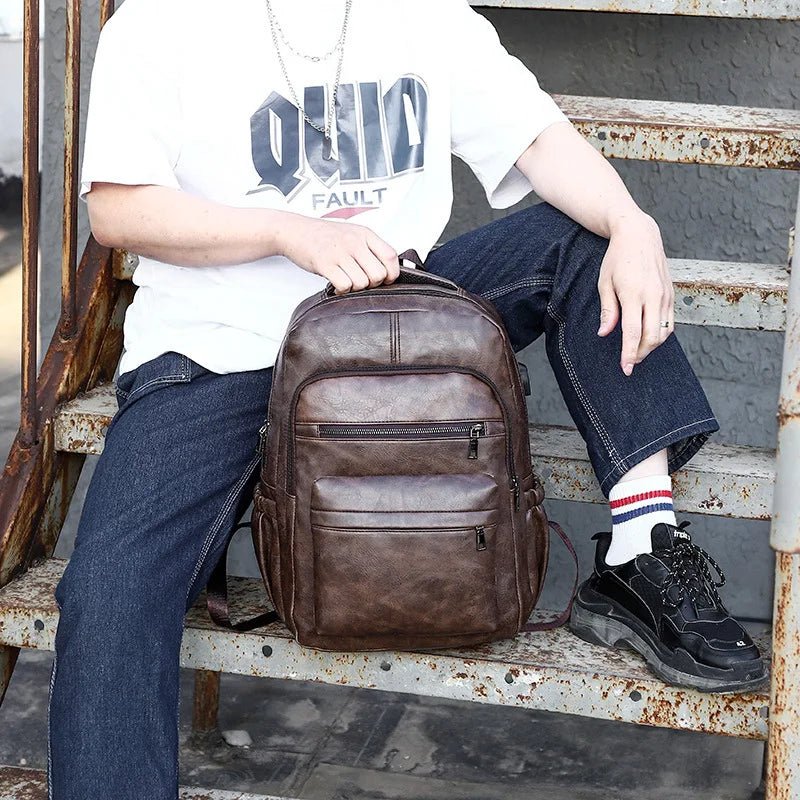 Urban Pro – Executive Leather Backpack