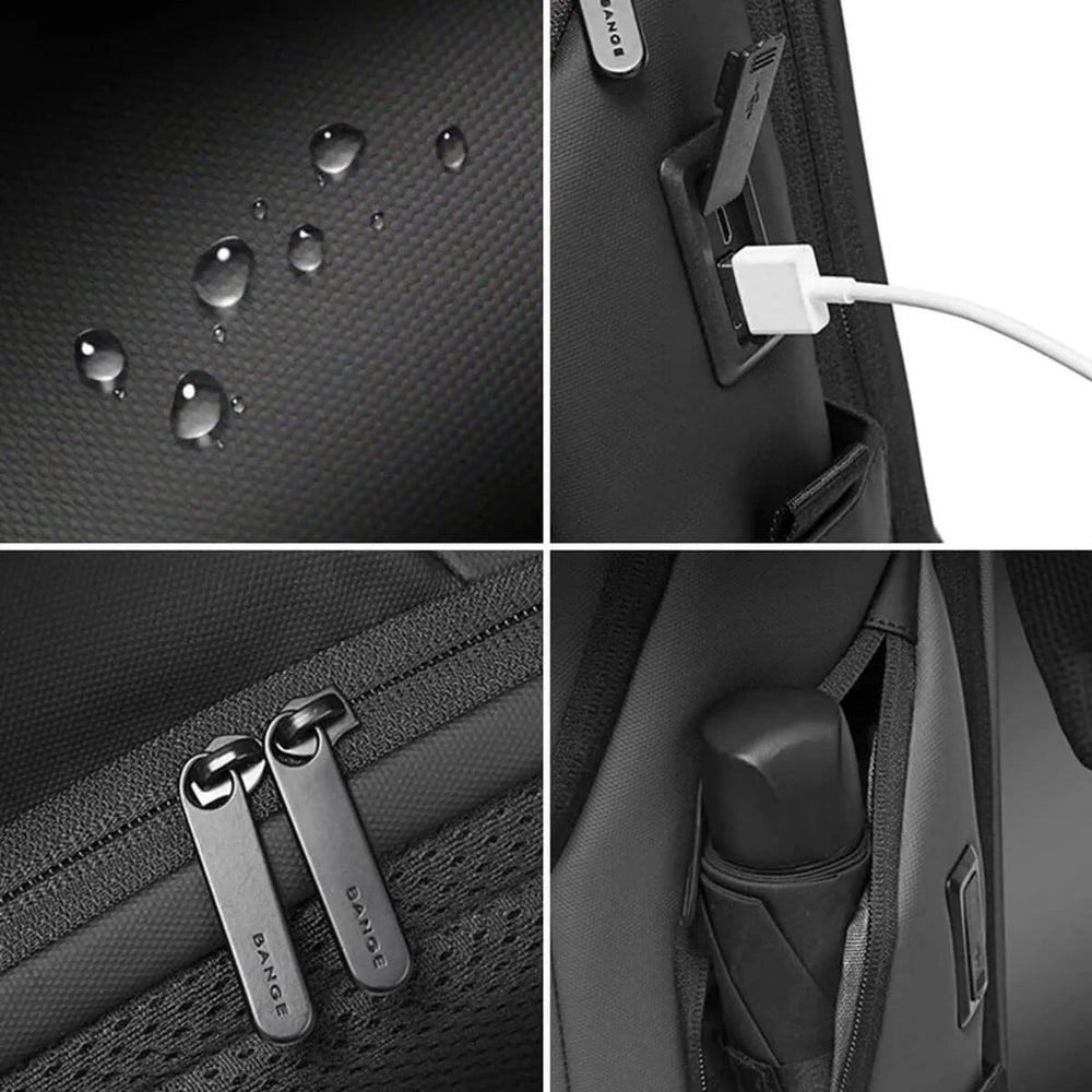 SmartPack Pro – Waterproof Anti-Theft Backpack with USB Charger
