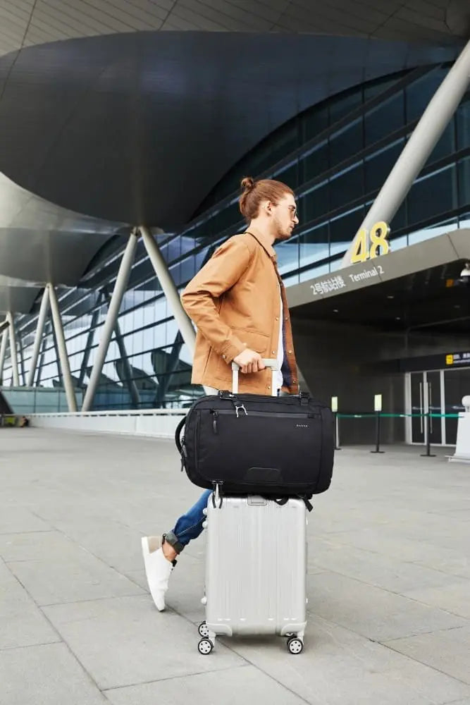 BANGE Expandable 55L Travel Backpack - Anti-Theft & Waterproof