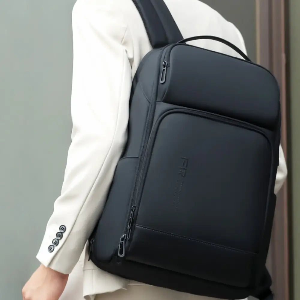 Fenruien 35L Waterproof Travel Backpack with USB Charging